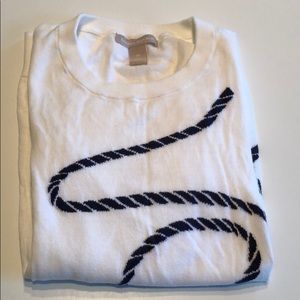 Banana Republic Cotton Rope Sweater